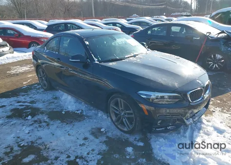 2018 BMW 230I z USA, uszkodzony, nr VIN WBA2J1C52JVD08861